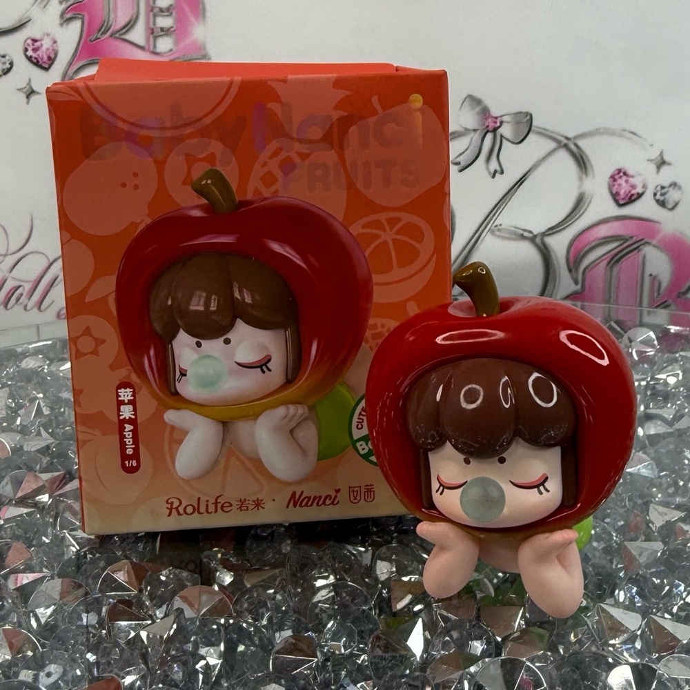 Rolife Nanci doll fruit series apple Red Decorative Box Rolife Branding Visible